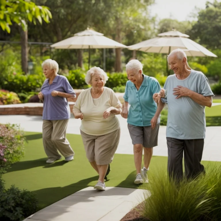 専門スタッフとリハビリ中の利用者